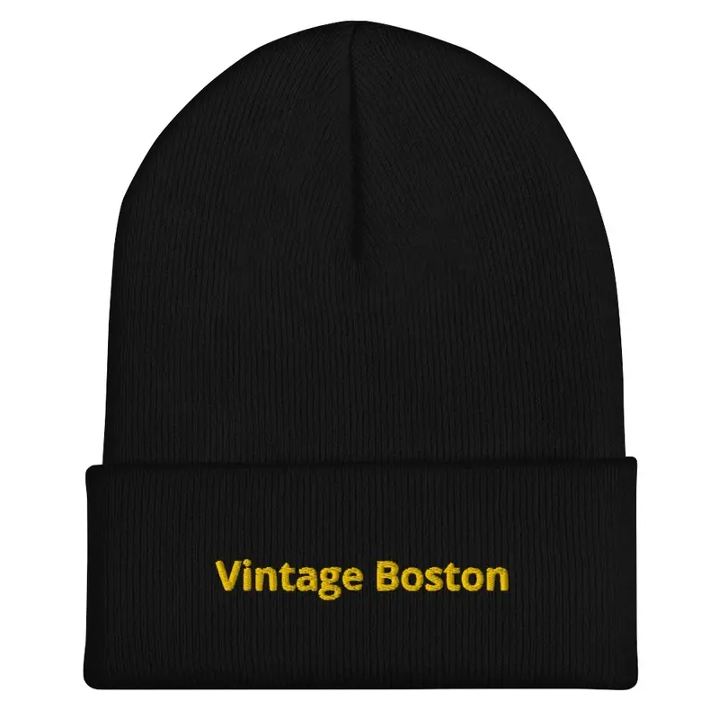 Vintage Boston © Essential Beanie - Gold