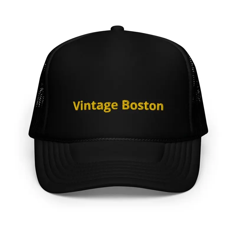 Vintage Boston © Premium Trucker - Gold