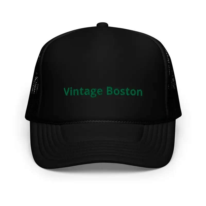 Vintage Boston © Premium Trucker - Green