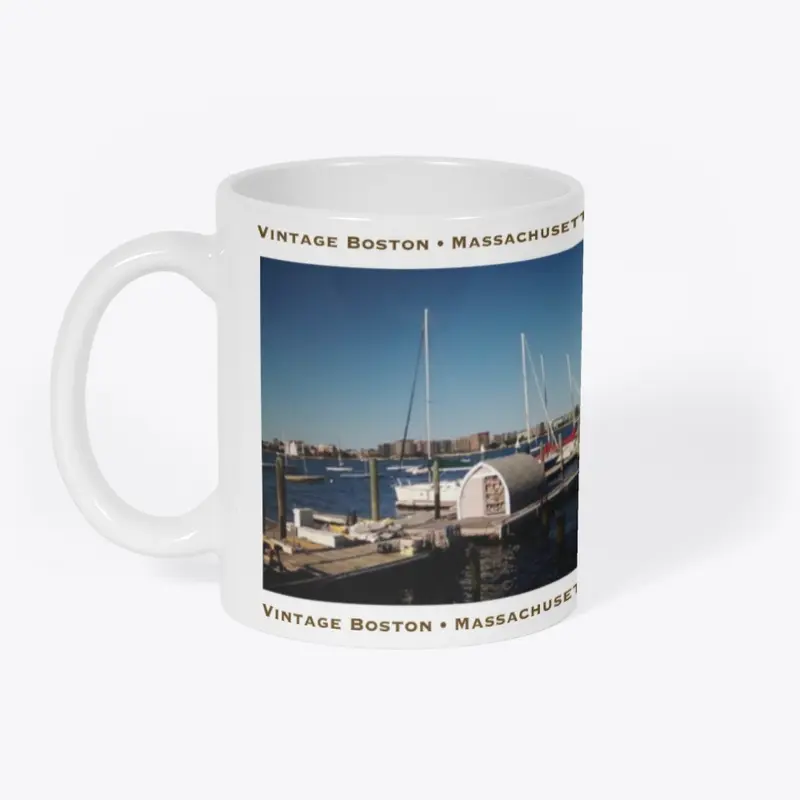 Vintage Boston © Long Wharf Wrap Mug