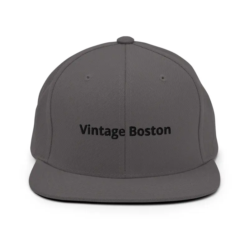 Vintage Boston Snap Back Cap