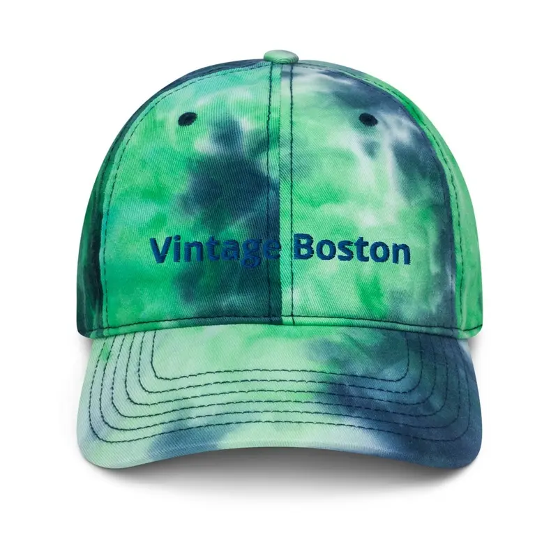 Vintage Boston © Unique Tie Dye Dad Hat 