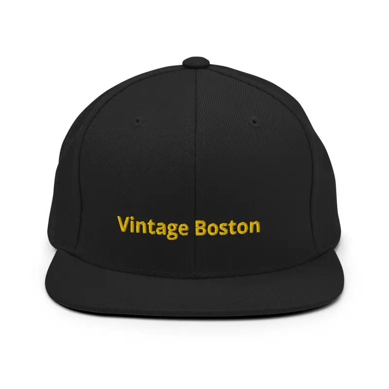 Vintage Boston © Wool Blend Snapback