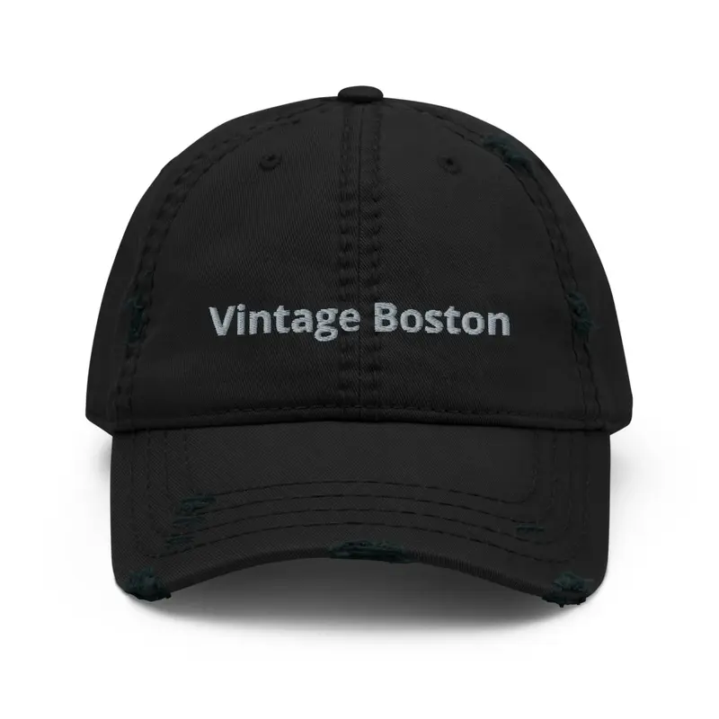 Vintage Boston © Distressed Dad Hat 